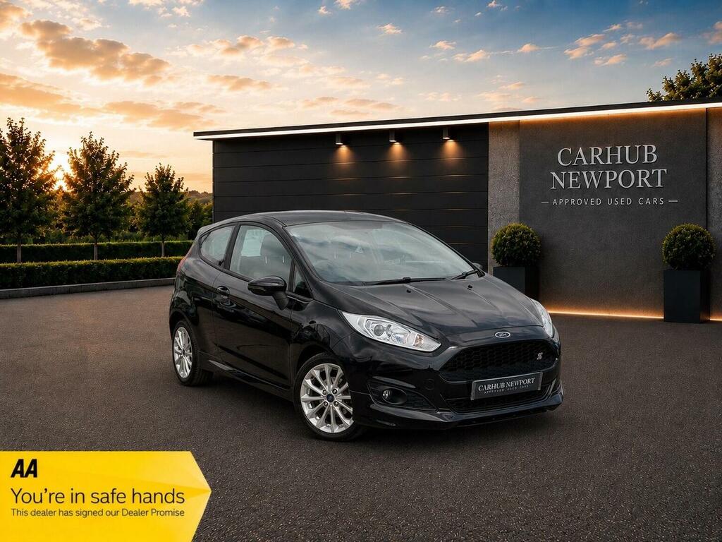 Ford Fiesta Hatchback 1.0T Ecoboost Zetec S Euro 5 Ss Black