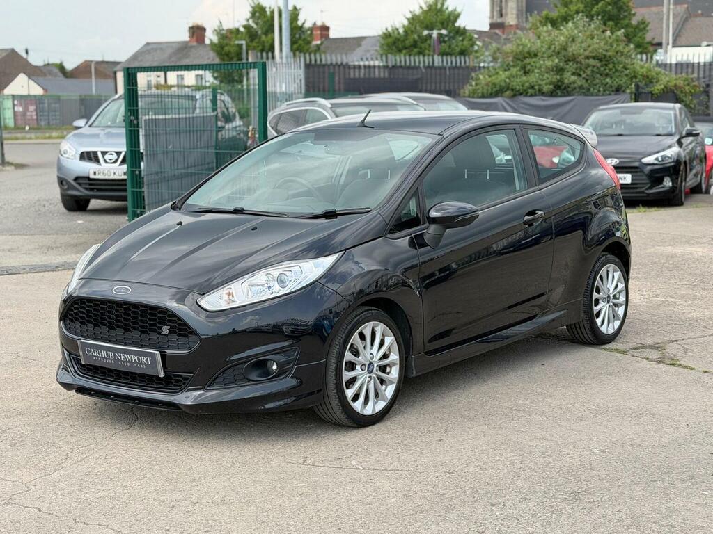 Ford Fiesta Hatchback 1.0T Ecoboost Zetec S Euro 5 Ss BF15LXS Black #3