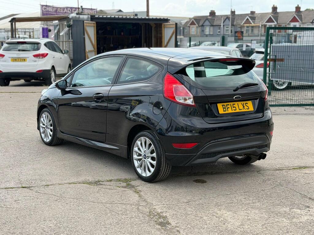 Ford Fiesta Hatchback 1.0T Ecoboost Zetec S Euro 5 Ss BF15LXS Black #4