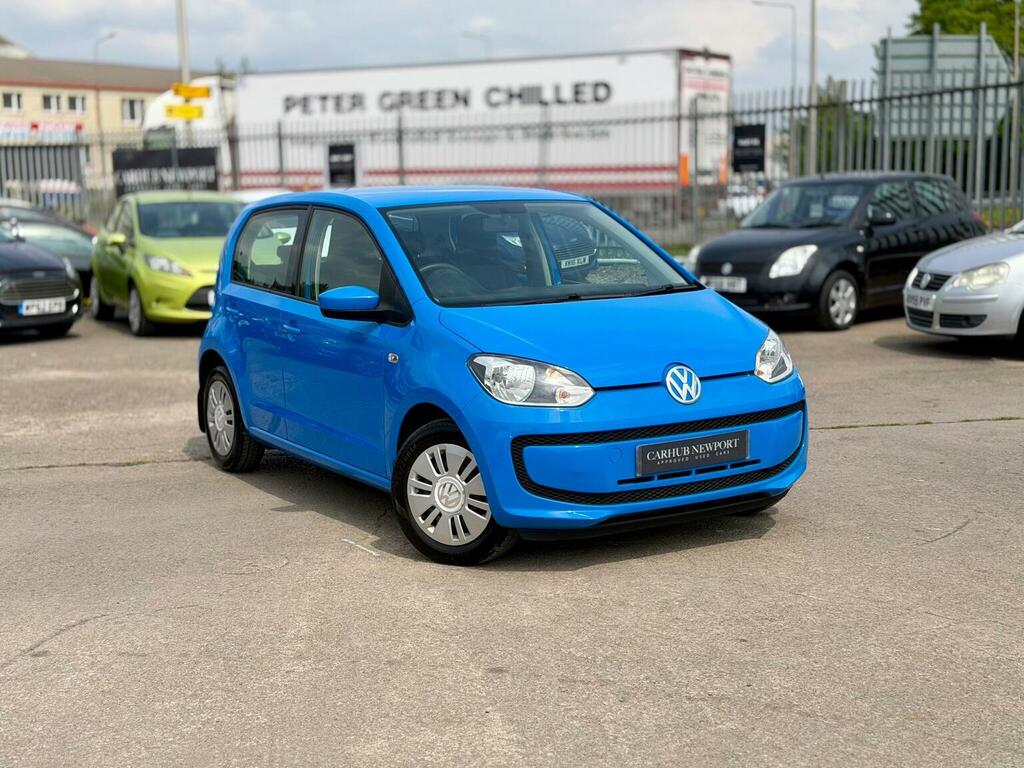 Volkswagen Up Hatchback 1.0 Move Up Euro 5 201515 CV15ZFC Blue #5