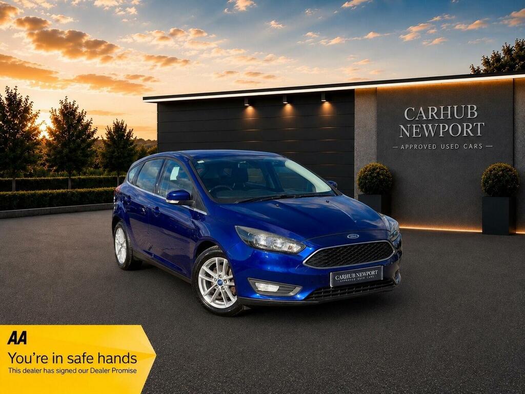 Ford Focus Hatchback 1.6 Tdci Zetec Euro 5 Ss 201515 Blue