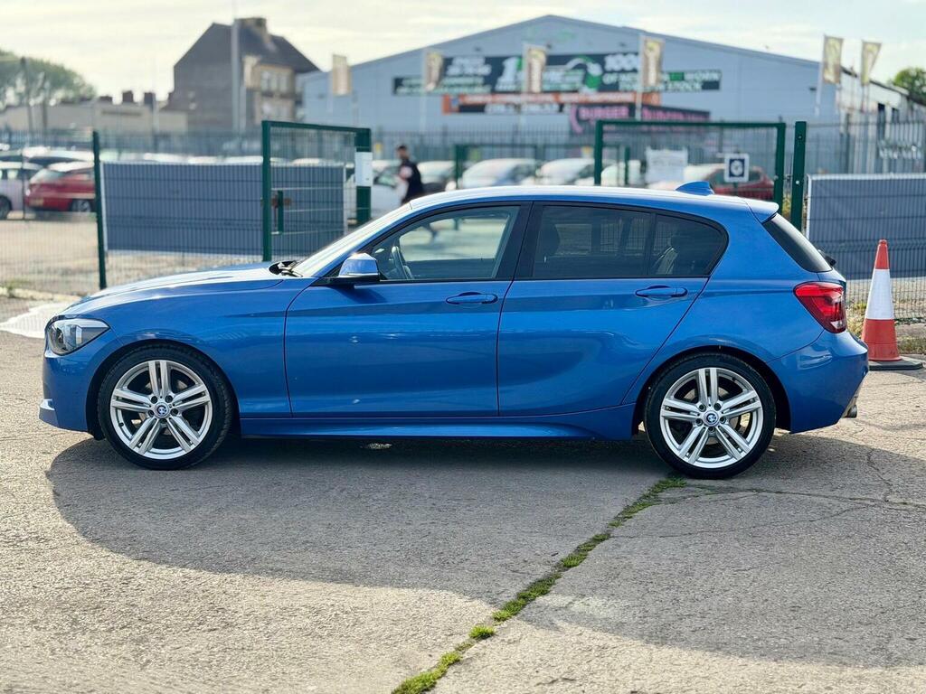 BMW 1 Series Hatchback 2.0 120D M Sport Euro 5 Ss 2012 YG62RYA Blue #6
