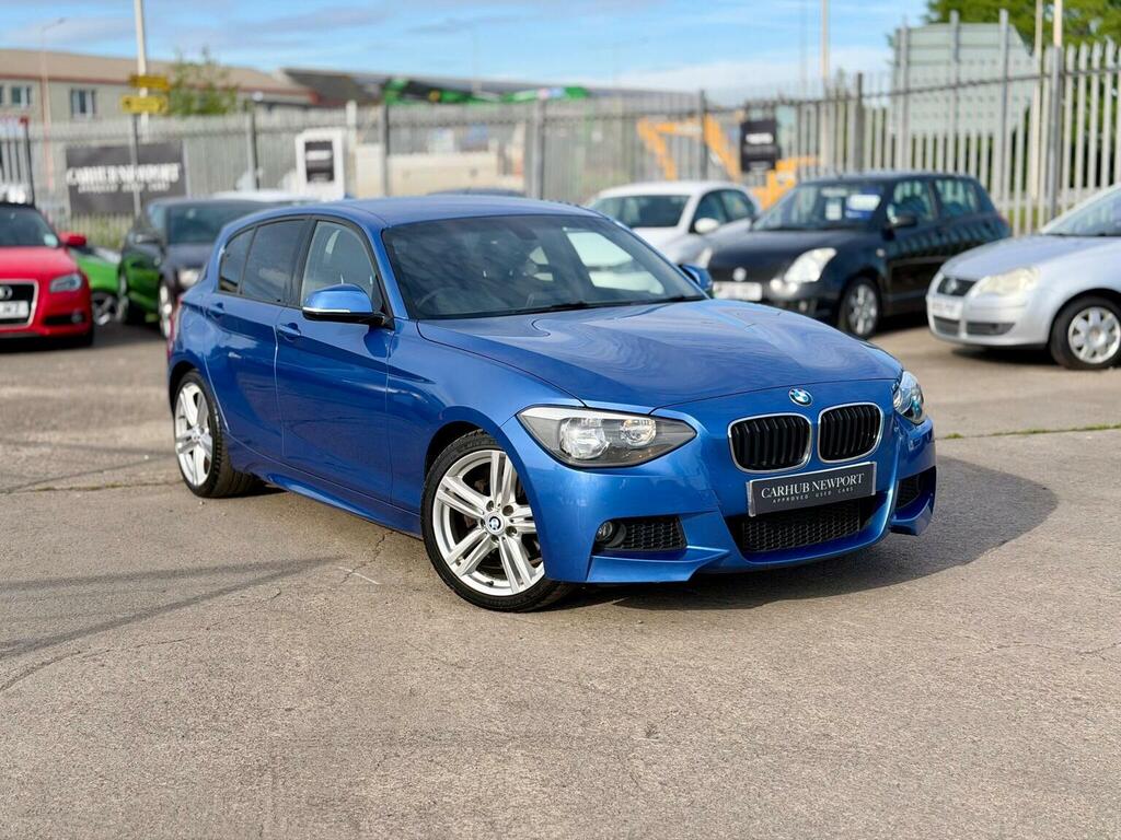 BMW 1 Series Hatchback 2.0 120D M Sport Euro 5 Ss 2012 YG62RYA Blue #4