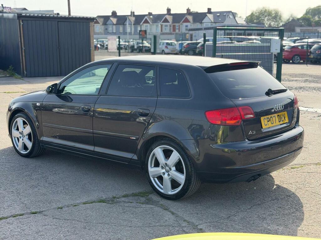 Audi A3 Hatchback 2.0 Tdi S Line Sportback 200707 CP07DUV Grey #4