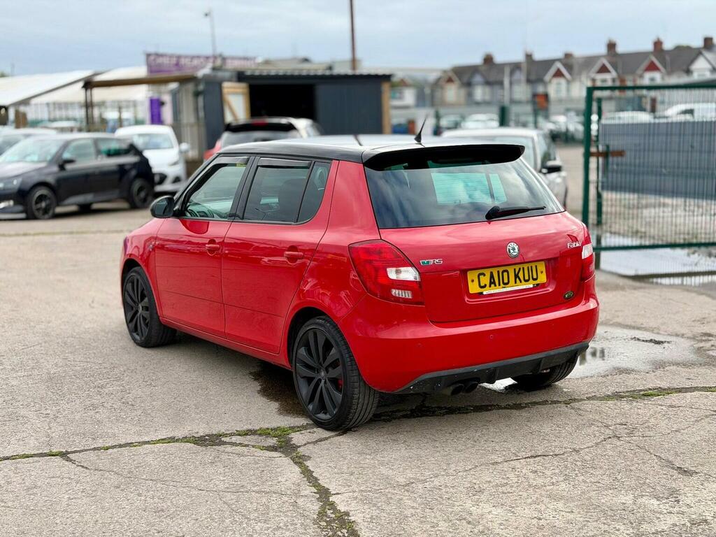 Skoda Fabia Hatchback 1.4 Tsi Vrs Dsg Euro 5 201010 Red #4