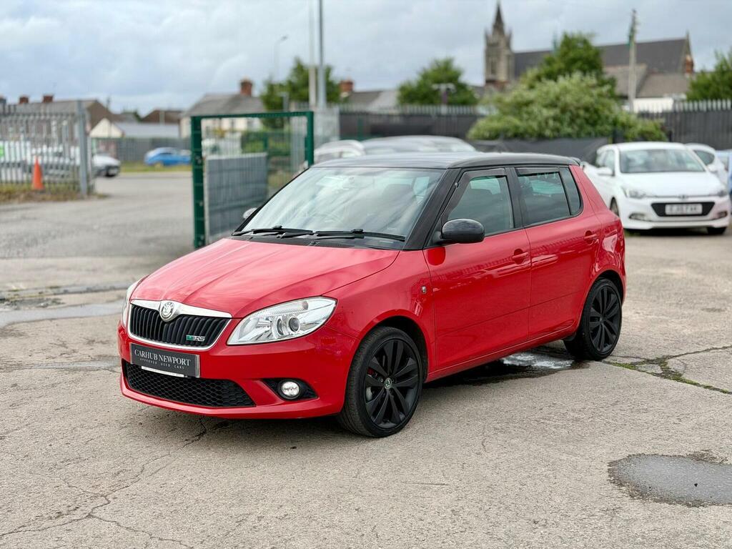 Skoda Fabia Hatchback 1.4 Tsi Vrs Dsg Euro 5 201010 Red #3