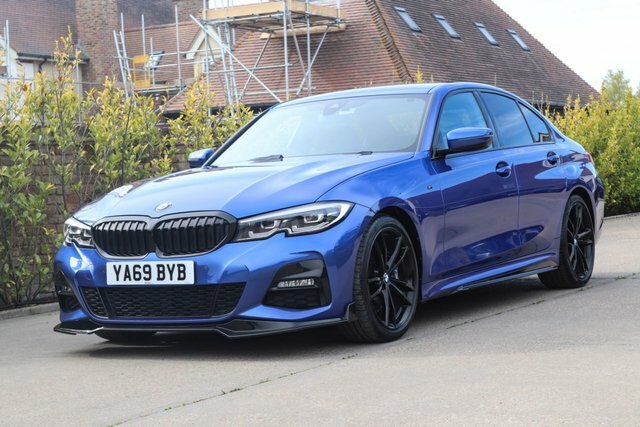 BMW 3 Series Saloon J14KEX Blue #4