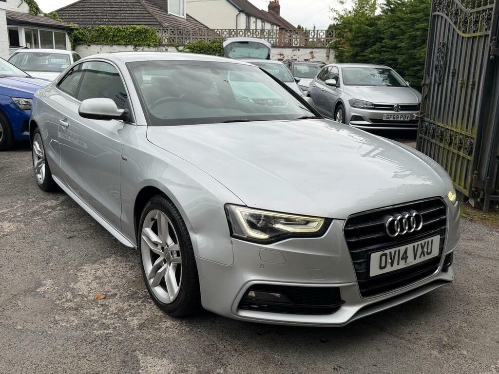 Audi A5 2.0 Tdi S Line Multitronic Euro 5 S S OV14VXU Silver #2