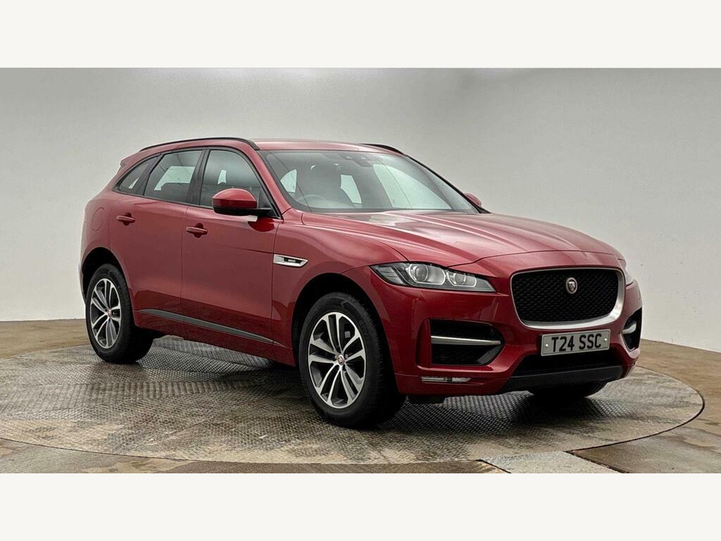 Jaguar F-Pace 2.0 D180 R-sport Awd Euro 6 S S Red