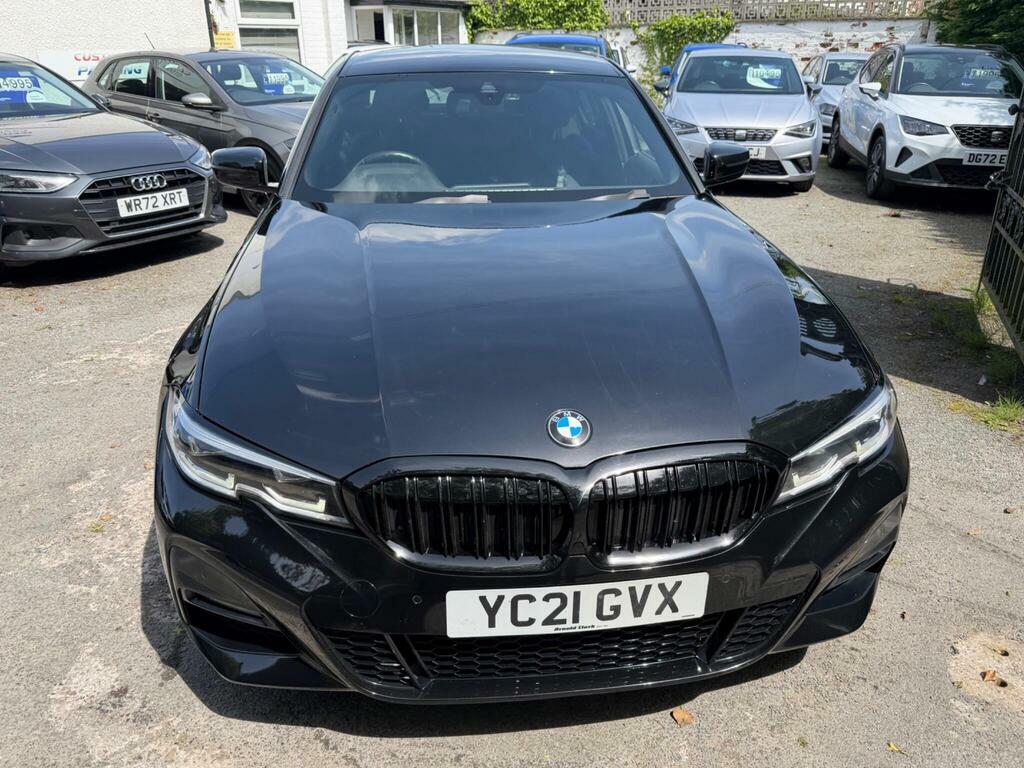 BMW 3 Series 2.0 320D Mht M Sport Euro 6 S S YC21GVX Black #4