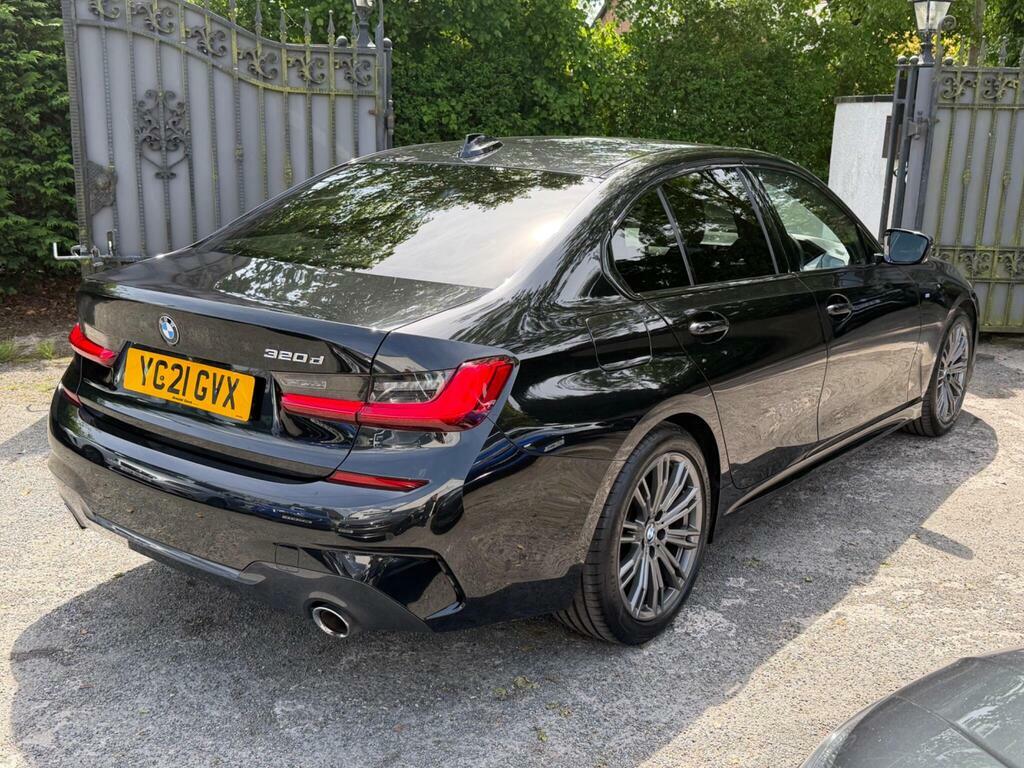 BMW 3 Series 2.0 320D Mht M Sport Euro 6 S S YC21GVX Black #3