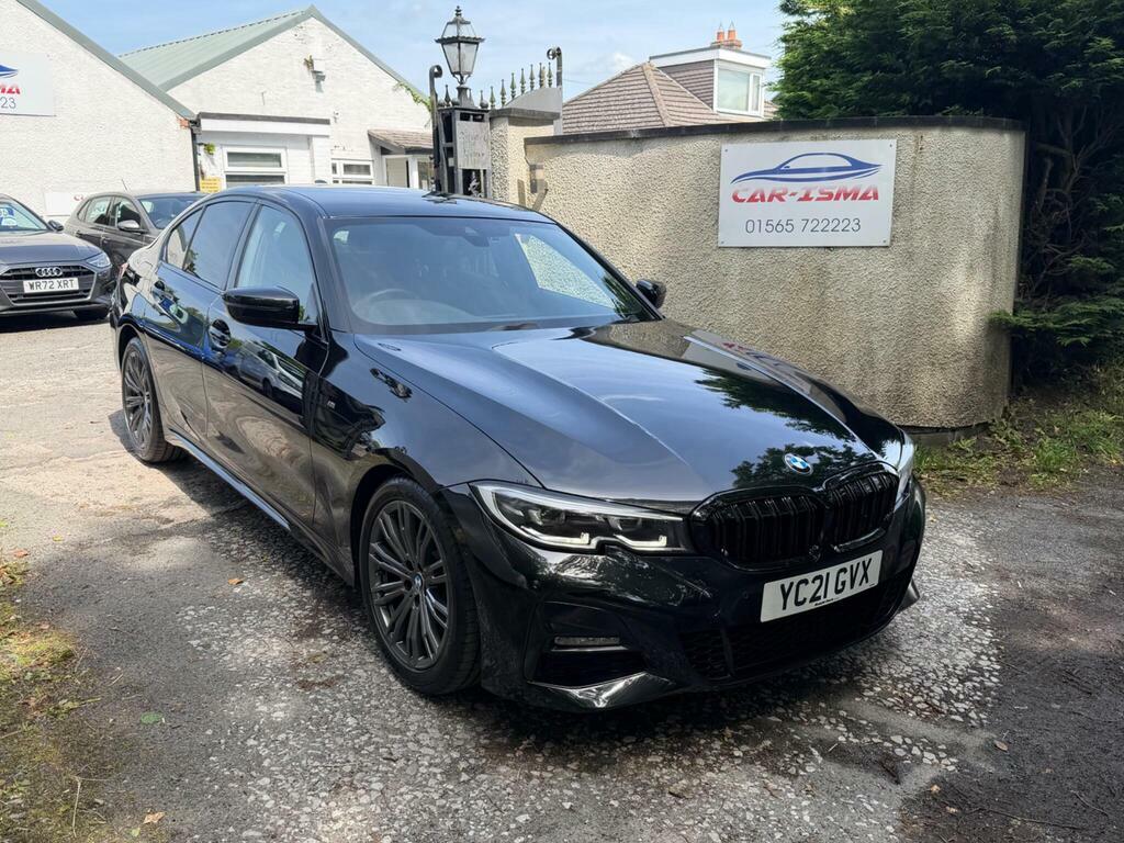 BMW 3 Series 2.0 320D Mht M Sport Euro 6 S S YC21GVX Black #2