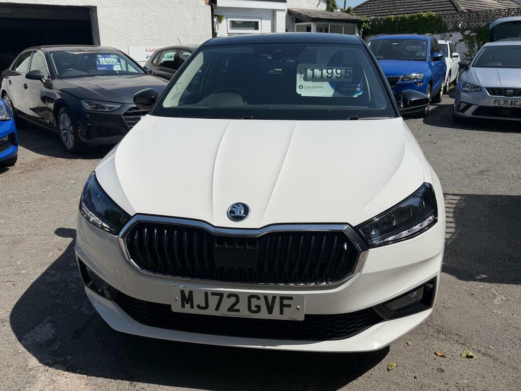 Skoda Fabia 1.0 Tsi Colour Edition Euro 6 S S MJ72GVF White #2