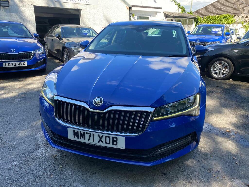 Skoda Superb 1.5 Tsi Act Se Technology Euro 6 S S Blue #2
