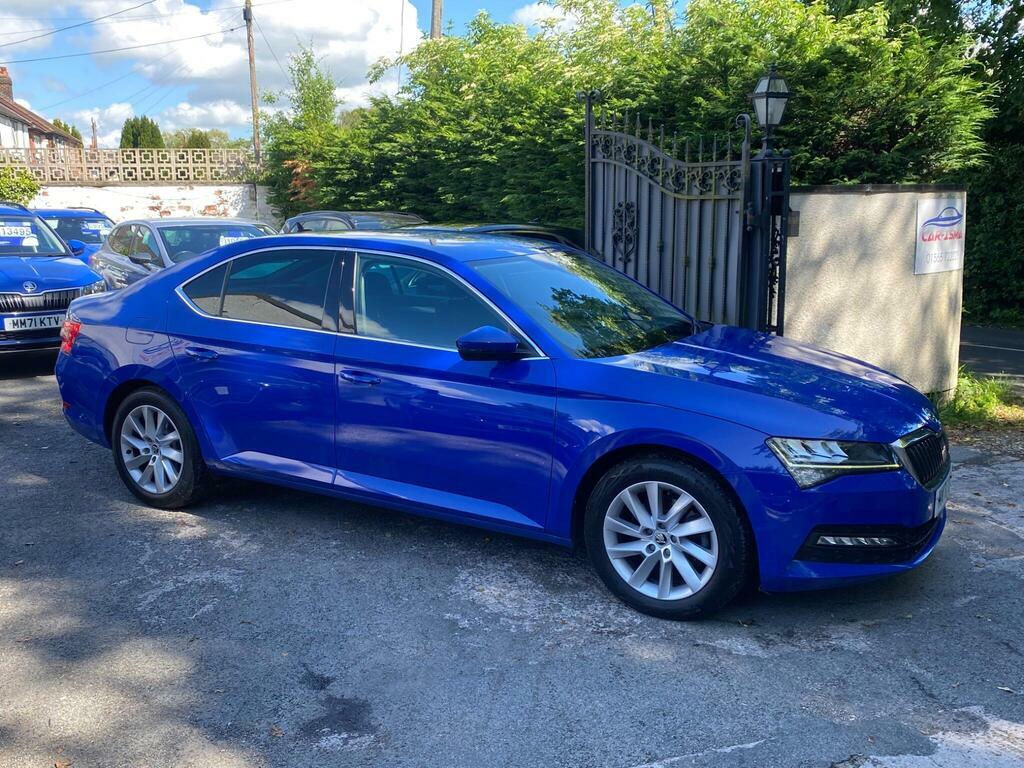 Skoda Superb 1.5 Tsi Act Se Technology Euro 6 S S Blue #4