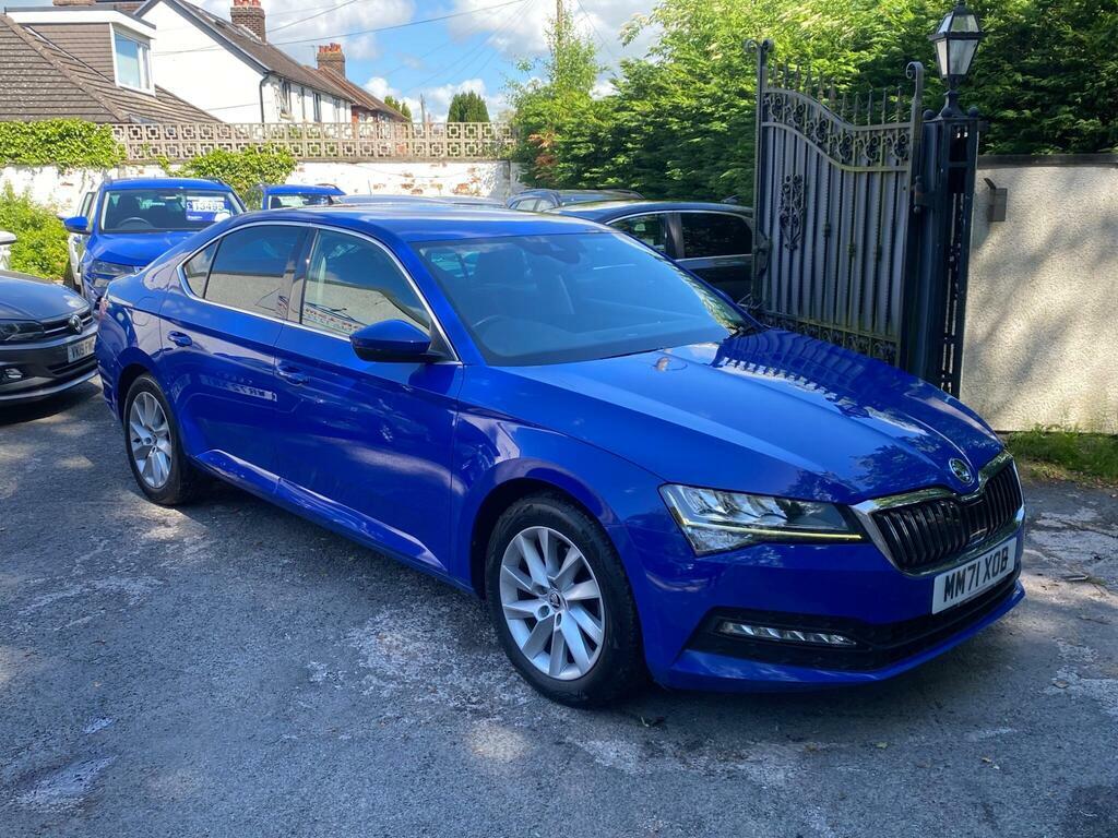 Skoda Superb 1.5 Tsi Act Se Technology Euro 6 S S Blue #3