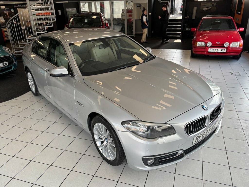 BMW 5 Series 3L Luxury Silver #3