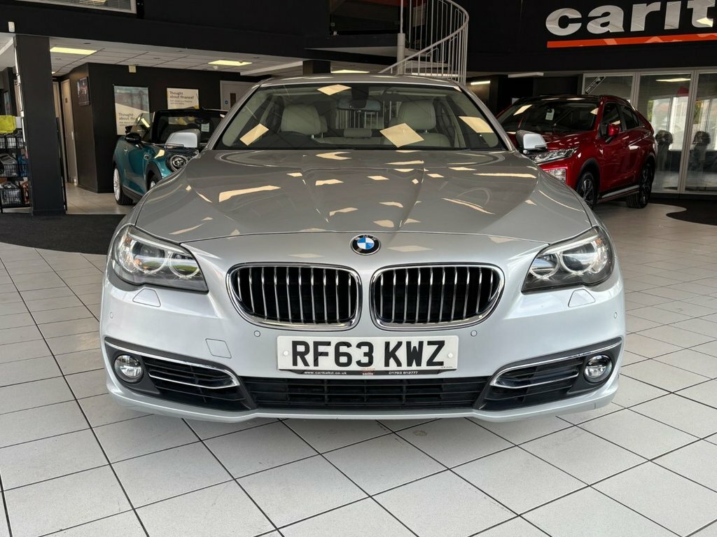 BMW 5 Series 3L Luxury Silver #4