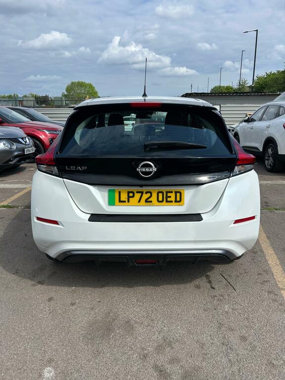 Nissan Leaf 39Kwh Acenta Hatchback LP72OED White #5