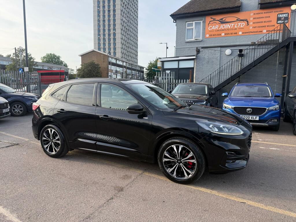 Ford Kuga 2.5 Ecoboost Duratec 14.4Kwh St-line X First Editi CK20AKV Black #4