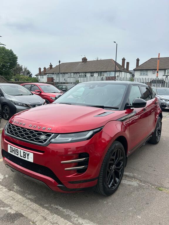 Land Rover Range Rover Evoque 2.0 D180 R-dynamic Se Suv DH19LBY Red #3