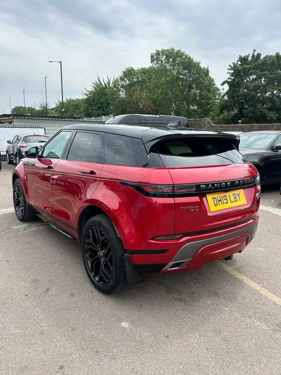 Land Rover Range Rover Evoque 2.0 D180 R-dynamic Se Suv DH19LBY Red #4