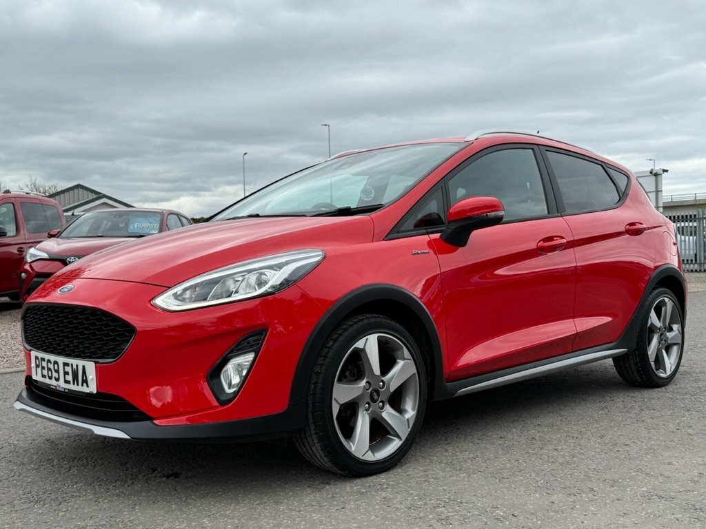 Ford Fiesta 1L Active X Red #3