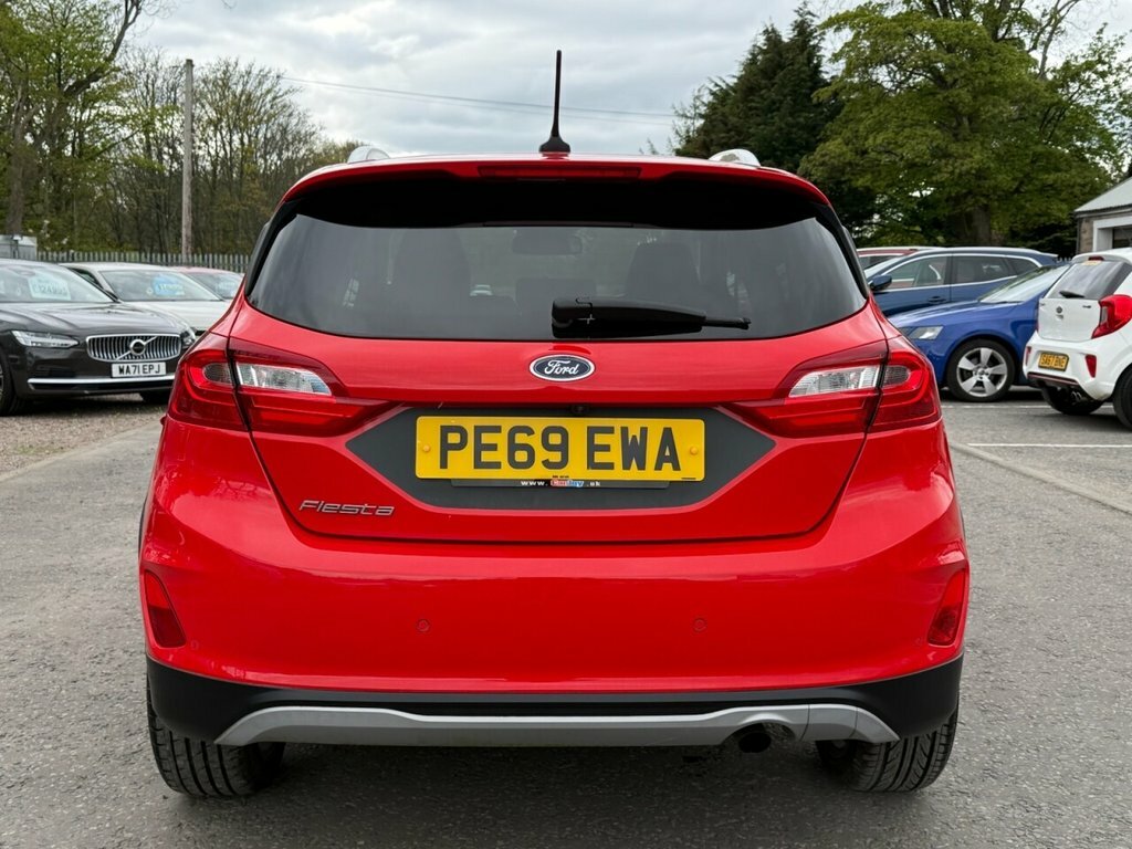 Ford Fiesta 1L Active X Red #6