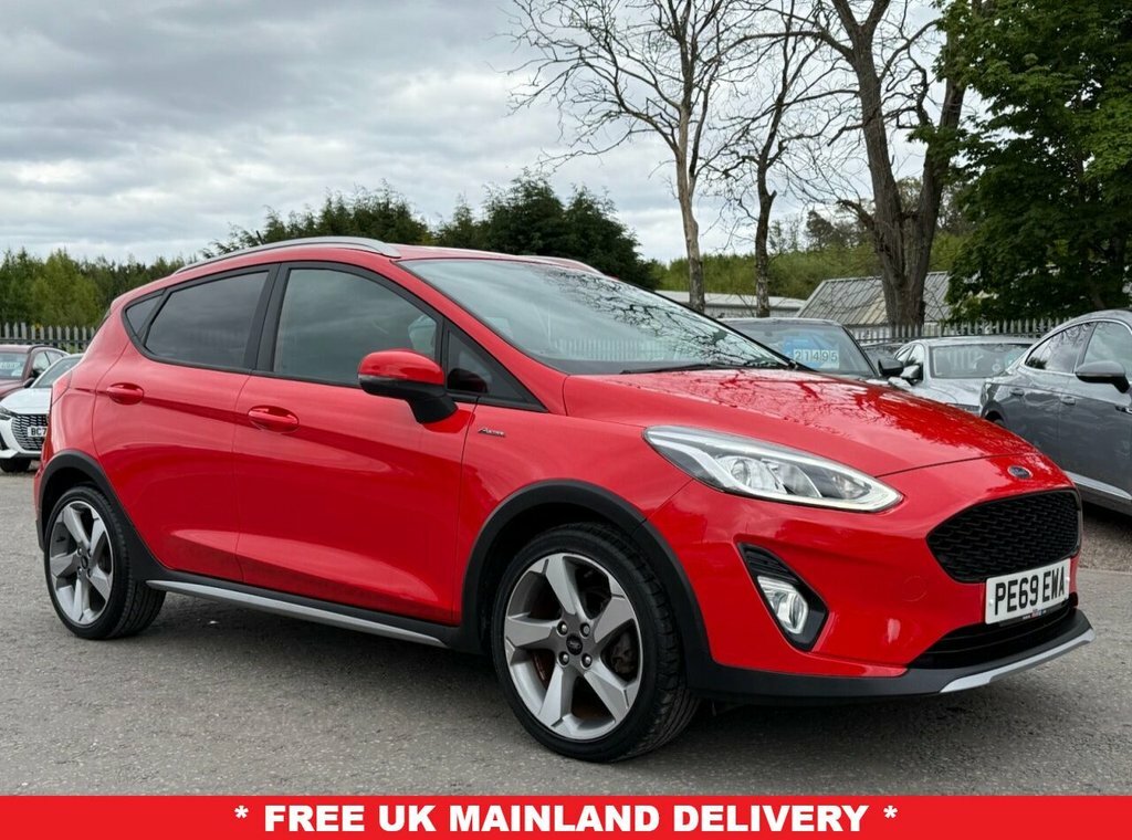 Ford Fiesta 1L Active X Red