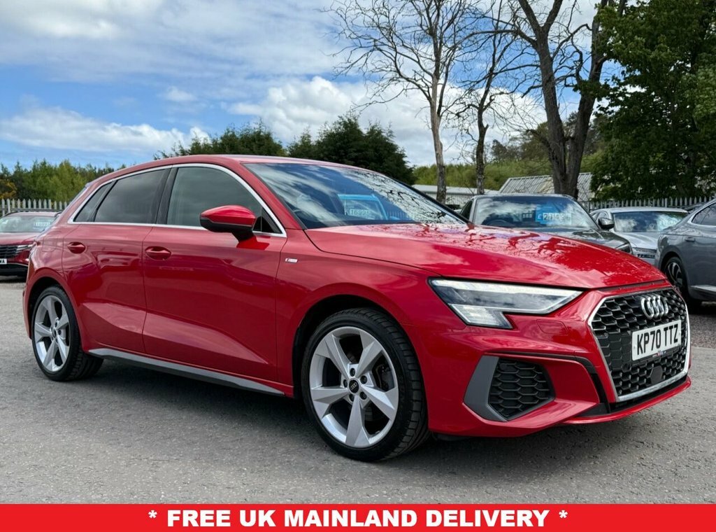 Audi A3 1L S Line Red