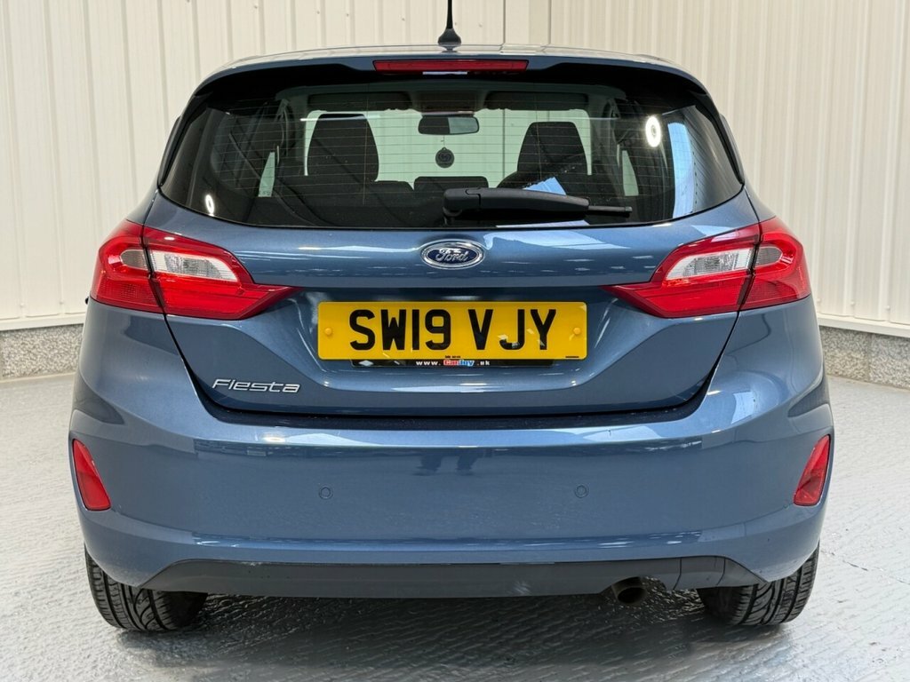 Ford Fiesta 1L Zetec SW19VJY Blue #6