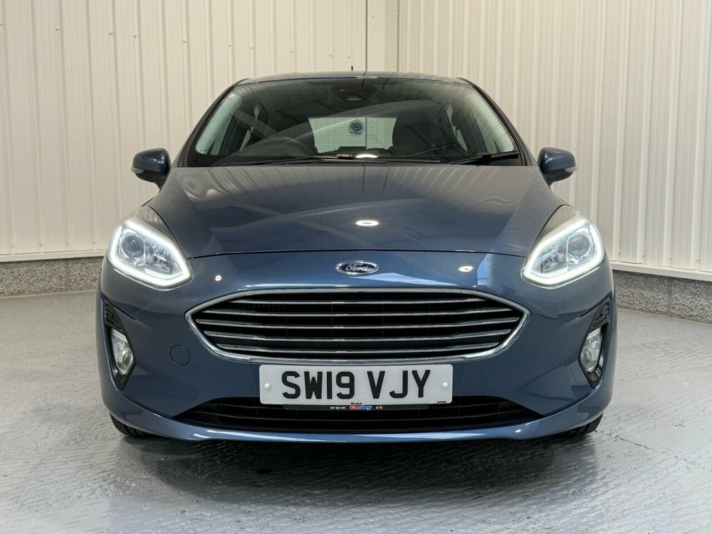Ford Fiesta 1L Zetec SW19VJY Blue #2