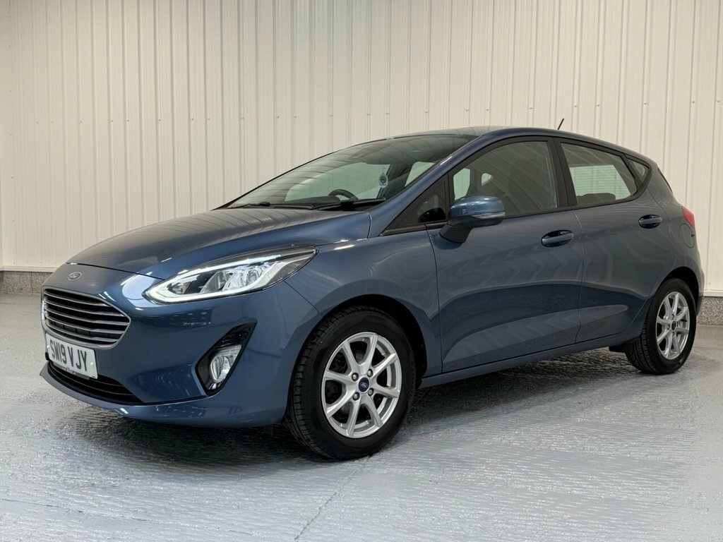 Ford Fiesta 1L Zetec SW19VJY Blue #3