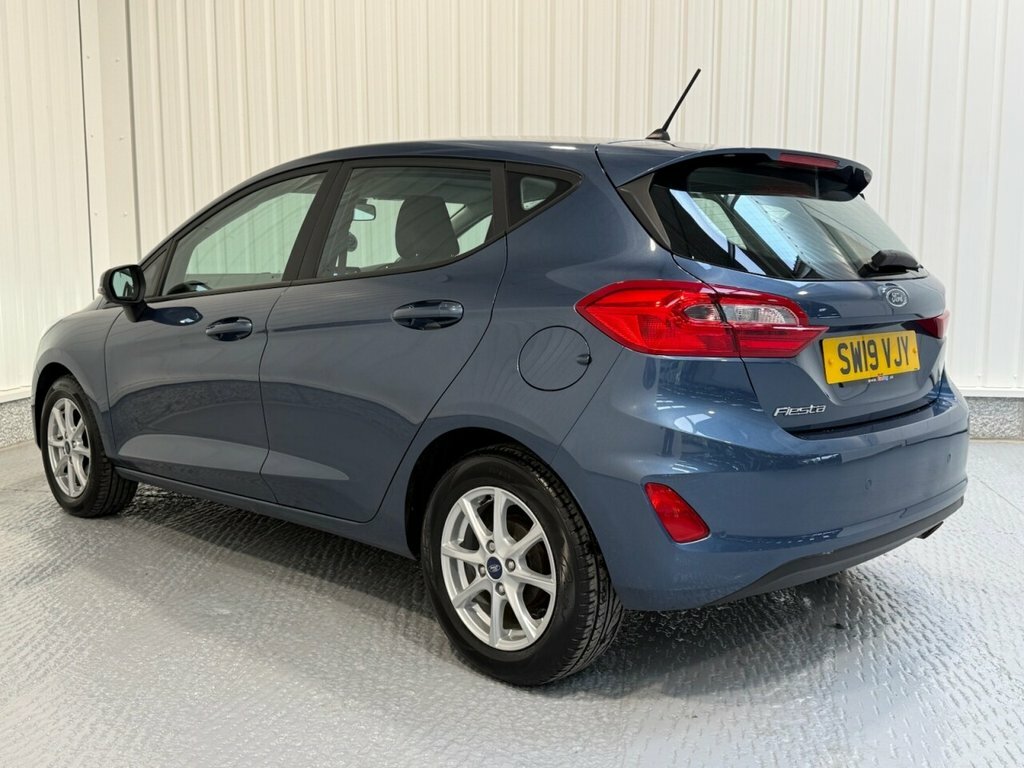 Ford Fiesta 1L Zetec SW19VJY Blue #5