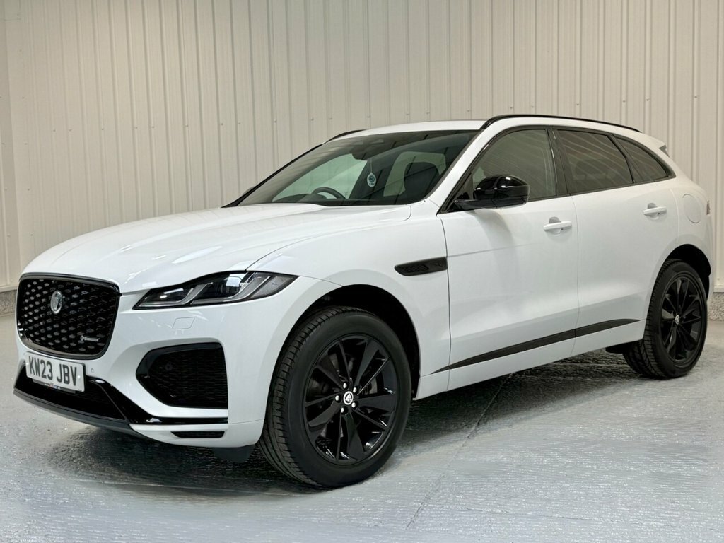Jaguar F-Pace 2L R-dynamic Se Black KW23JBV White #3