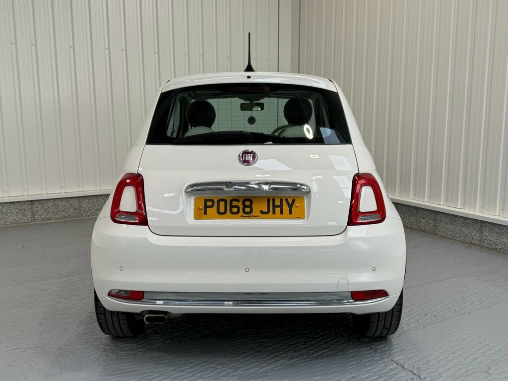 Fiat 500 1L Lounge PO68JHY White #6