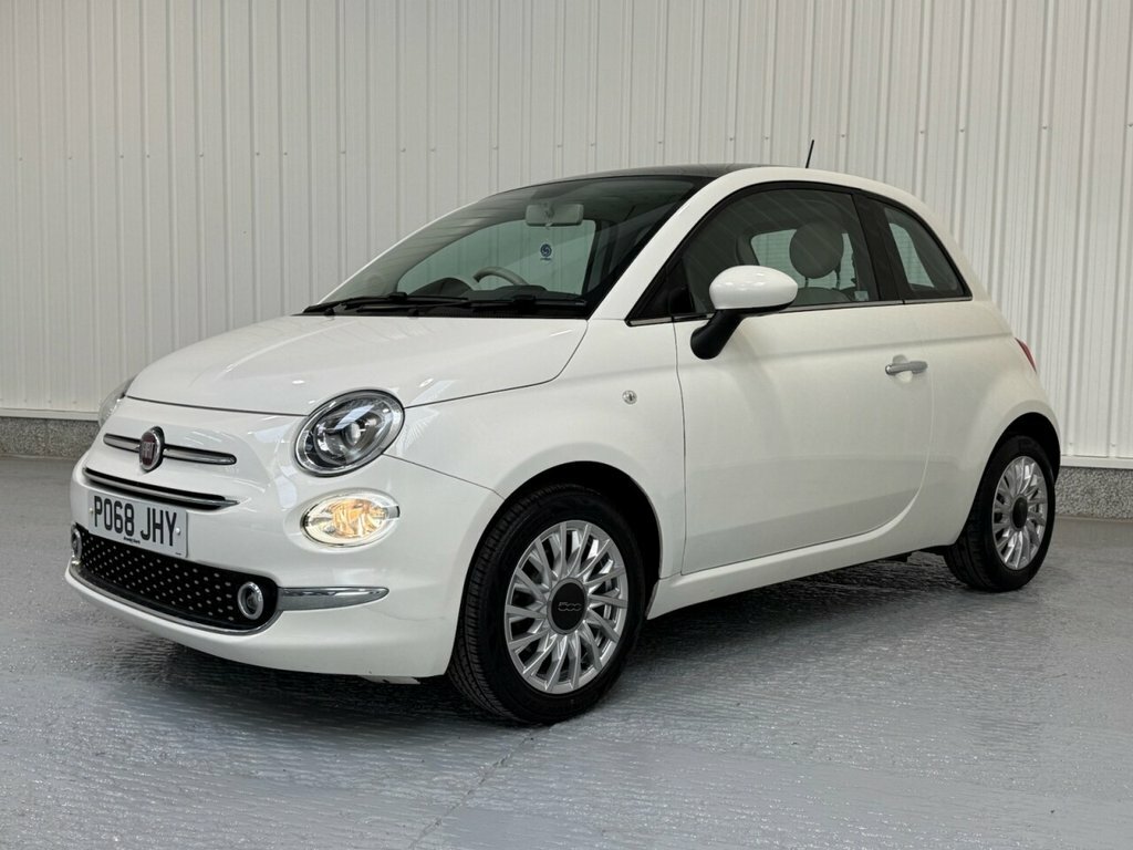 Fiat 500 1L Lounge PO68JHY White #3