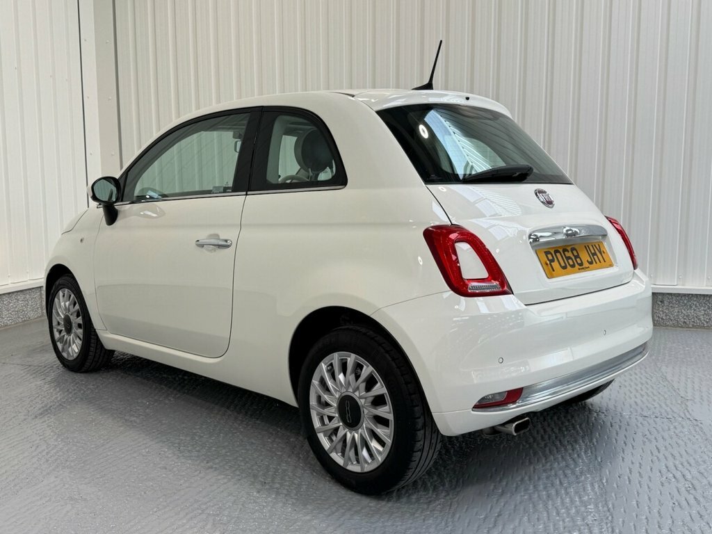 Fiat 500 1L Lounge PO68JHY White #5
