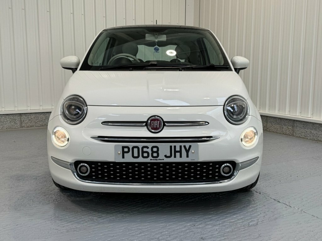 Fiat 500 1L Lounge PO68JHY White #2