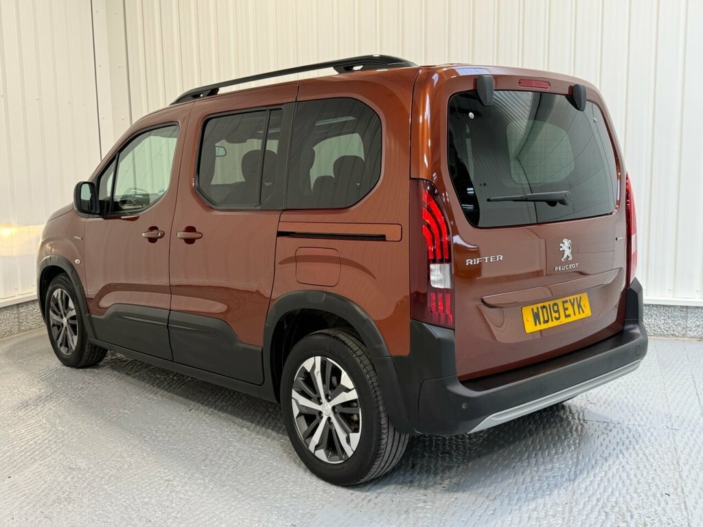 Peugeot Rifter 1.5L Gt Line WD19EYK Brown #5