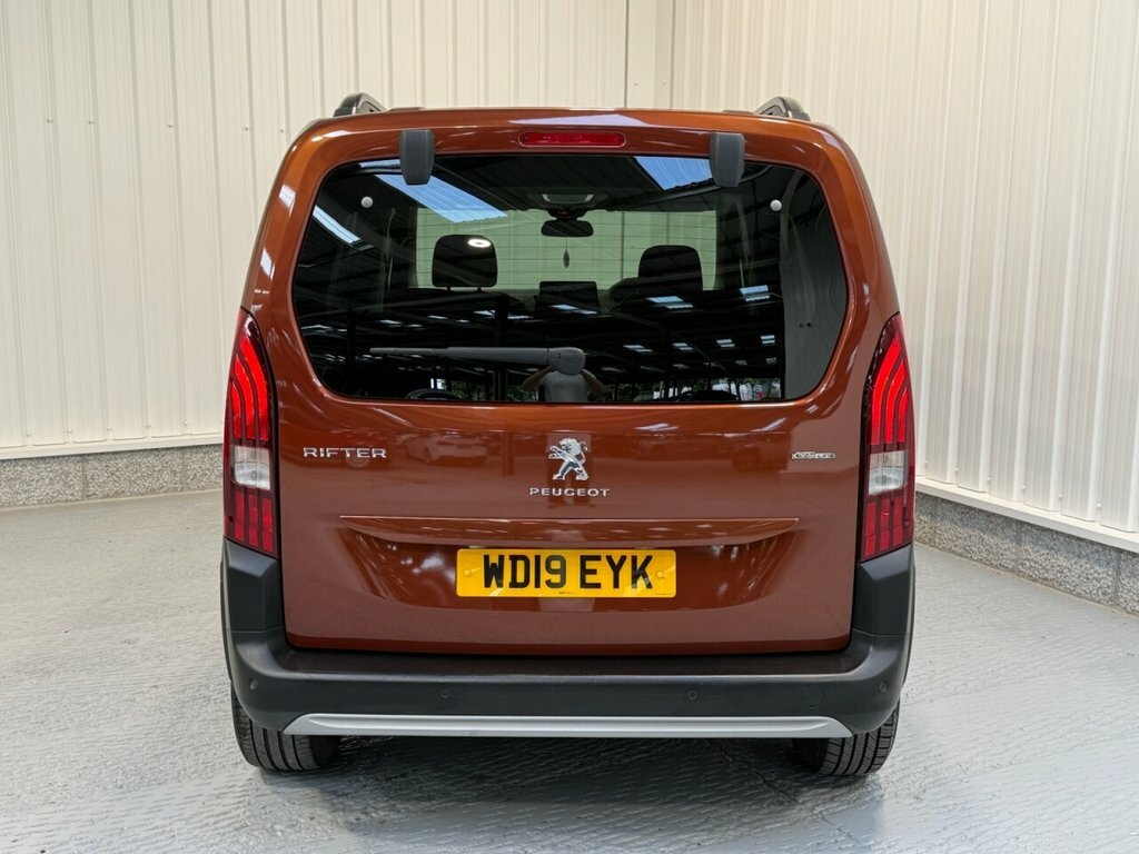Peugeot Rifter 1.5L Gt Line WD19EYK Brown #6