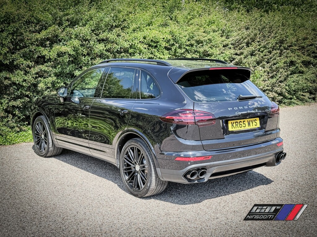 Porsche Cayenne 4.8 T V8 Turbo S Black #6