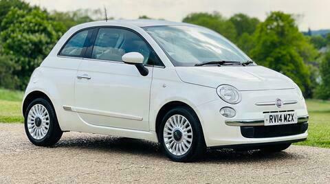 Fiat 500 Lounge White #4