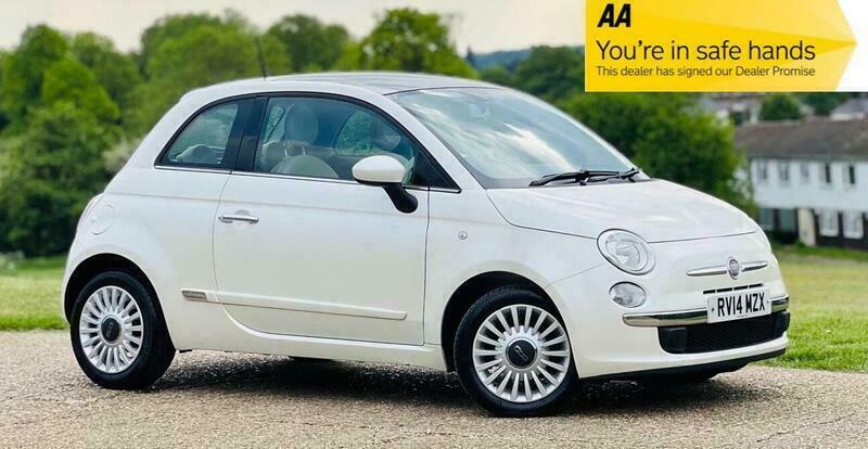 Fiat 500 Lounge White