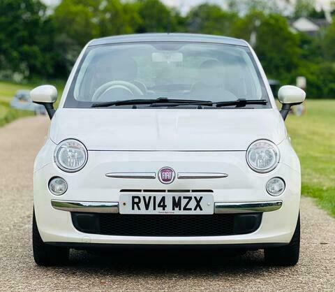 Fiat 500 Lounge White #2