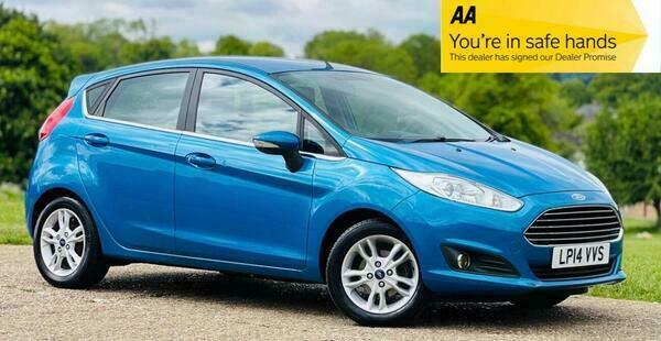 Ford Fiesta Zetec Blue