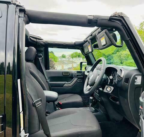 Jeep Wrangler Sahara Black #11