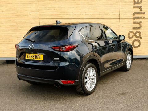 Mazda CX-5 Estate YE68MPL Blue #2