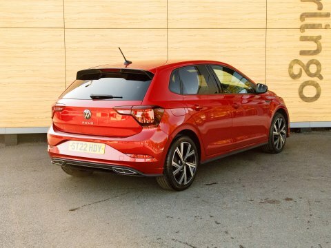 Volkswagen Polo Hatchback ST22HDY Red #2