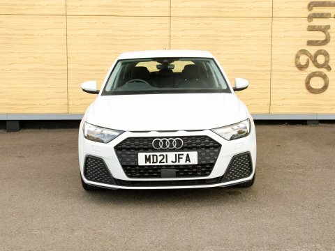Audi A1 Hatchback MD21JFA White #5